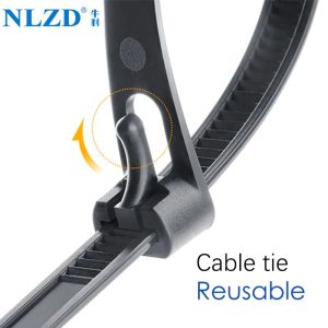 Kabel Ties Reusable – Pengikat Kabel Bisa Dipakai Lagi | Cable Organizer Reusable Rapi dan Praktis
