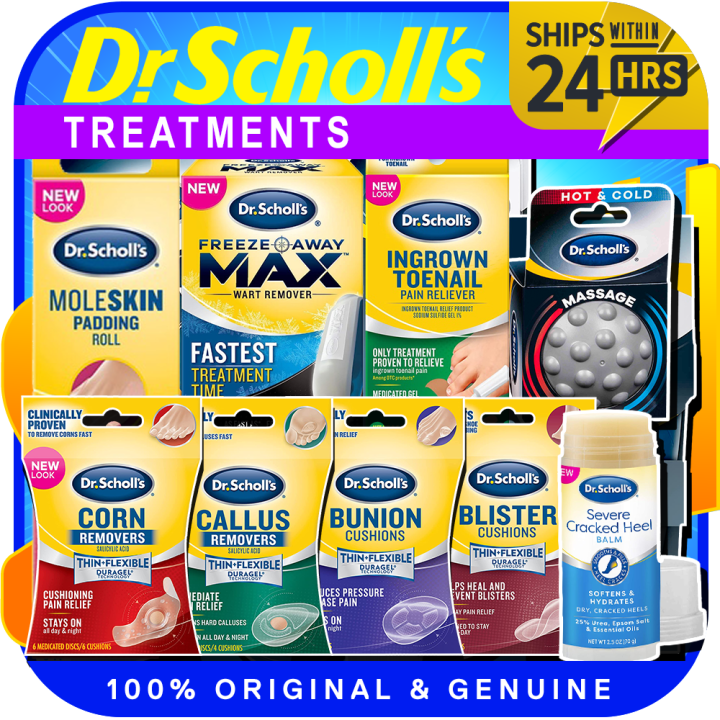 GENUINE Dr Scholl's Callus Corn Bunion Blister Ingrown Toe nail