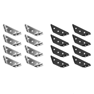 8Pcs Sturdy-Corner-Brace for Wood Shelves Right Angle-Code for Solid Support Connect Three Boards at the Same-Time