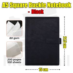 A5 Notebook | Leather Cover | Notebook for writing| Note| Notebook Dairy| Writing Notebook| Handwriting Notebook| Business Notebookl PU Leather
