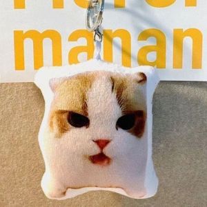 Cute Cat Memes Plush Toys with Sound Cat Dolls Plushies Simulation Stuffed Animals Birthday Holiday Gift Kids Collectible Toy