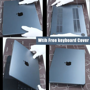 Compatible with MacBook Air 15 inch Case M2 2023 Protective Hard Matte Case for macbook Air Pro M1 M2 2022 A2179 A2337 A2681 A2338 A2251 With Logo Cut