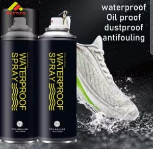 280ml Spray Sepatu Anti Air Efek Daun Talas Waterproof Spray Sepatu Tas Topi Jaket Tenda Efek Daun Talas Water Repellent Coating MS