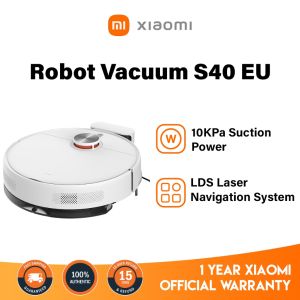 Xiaomi Robot Vacuum S40 EU 5200mAh Battery Life Multidimensional Hair Anti-tangle Technology