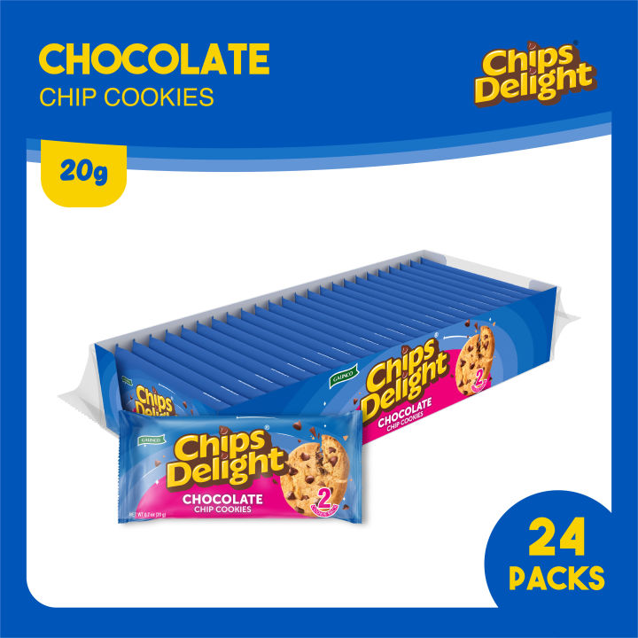 Chips Delight Chocolate Chip Cookies Original 20g (Pack of 24)