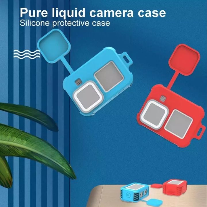 Silicone Case Gopro 12 / 11 / 10 / 9 Black Portable Protective