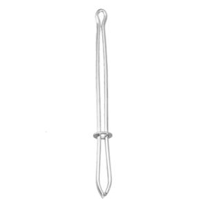 Drawstring Threader Tool DIY Rope Threader Clip Metal Easy Pull Sewing Tweezer Tool for Hoodies Pants Coat Sweatpant