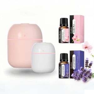3 In 1 Ultrasonic Air Humidifier 200Ml Aroma Diffuser For Home Car Usb Fogger Mist Mak