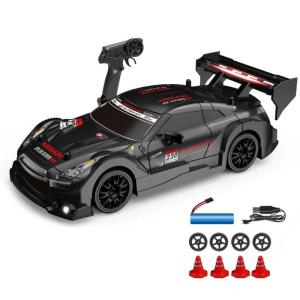 1/24 Remote Control Drift Car Model Vehicle High Speed Electric Vehicle with Led Lights For Kids And Enthusiasts