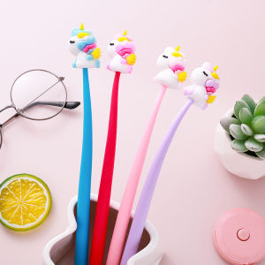 COD PULPEN KARAKTER SANRIO PANDA BERUANG LENTUR ELASTIS HARGA SATUAN / PULPEN GOYANG KARAKTER SANRIO DAN UNICORN / PULPEN LUCU UNIK TINTA HITAM