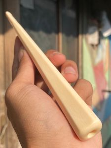 once pipa gg asli lokal panjang 17cm model segilapan bening mulus