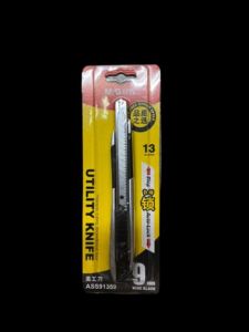 UnihomSG [ReadyStock] Heavy Duty Utility Alloy/Stainless Steel Penknife | Cutter Pen Knife Wide Blade & Auto Lock