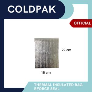 COLDPAK Thermal Insulated Bag RFORCE Seal Tahan Dingin Packaging Frozen