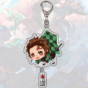 Móc khóa mica anime - Kimetsu no Yaiba Agatsuma Zenitsu Hashibira Inosuke Kamado Tanjirou Kamado Nezuko