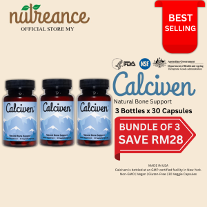[Bundle of 3] Nutreance Calciven Natural Bone Support