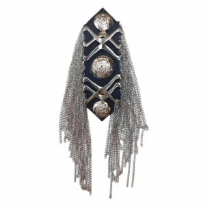 ECOCOKU Dynamic Visual Effects Tassel Epaulettes Classic Fancy Looks Shoulder Board Alloy Group Uniform Collocations Shoulder Mark Stage Performance