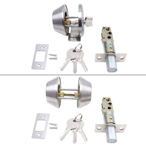 Stainless Steel Invisible Door Lock Interior Door Antitheft Stainless Steel Lock Front Door Entrance Lockset Enduring