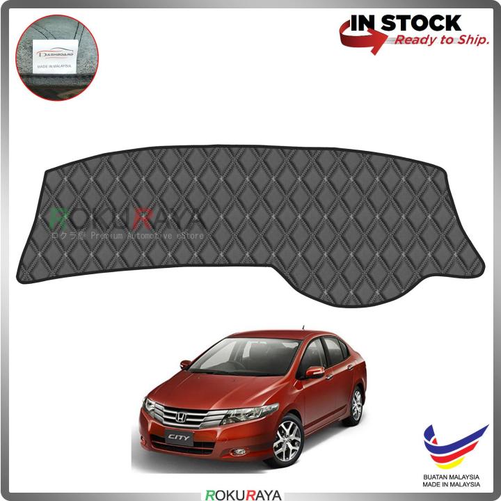Honda City (5th Gen) 20082013 RR Malaysia Custom Fit Dashboard Cover (BLACK LINE) Lazada