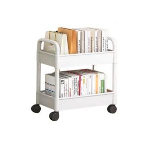 Fashionable Rolling Storage Cart Organizers with 3 Tiers Multipurpose Utility Trolley Portable for Home and Office
