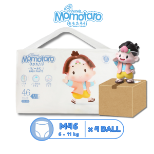 MOMOTARO Popok Celana Bayi M46/L42/XL39 x 4 Ball
