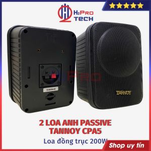 Loa Trợ Lời Tannoy CPA5 Cao Cấp Bass 12cm 200W (Giá 2 Cái) – Loa Đồng Trục Âm Lời Rõ Nét Karaoke & Cafe – H2Pro