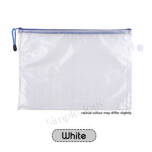 Zip Bag Organizer Mesh Zipper Pouch File Folder With A4/A5/A3/B4/B5 Size