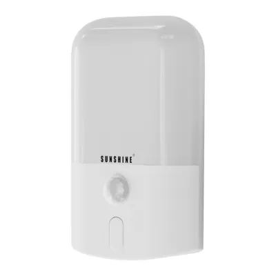 SUNSHINE LED Sensor Night Light 3-Stage Wall Light (Warm White) Wall Plug-in Night Light for Kids