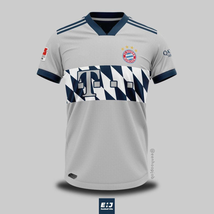 Bayern Munich Jersey 22 23 Home Away Third Concept Kit Jersey Men - Main Image