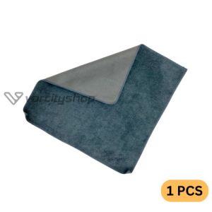 Lap Kain Microfiber Kanebo Fiber Coral Suede 2 Sisi Fleece