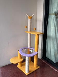 MIAW COCA COLA Rumah Kucing Cat Tree Villa Kucing Cat House Mainan Kucing Berkualitas Import Cat