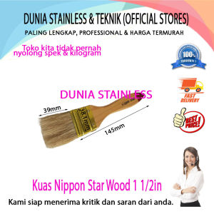 Kuas Nippon Star Wood 1 1/2"