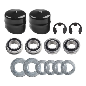 Front Wheel Conversion Kit from Bushing to Bearing for Enhanced Lawn Mower Performances 9040H 532009040 532124959 91334