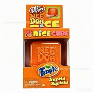 needoh Collaborative high-quality Sprite Coca-Cola Fanta and Pepsi malt cube slow-rebound stress-relief toys