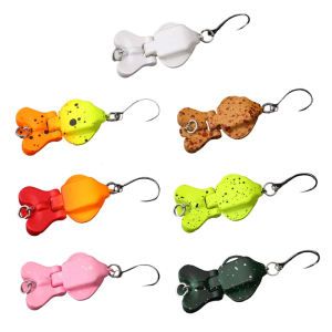 2-Section Fishing Baits Hard Swimbait Jigging Sea Fishing Baits Small Fishing Lures Single Hook Sea Fishing Tackle