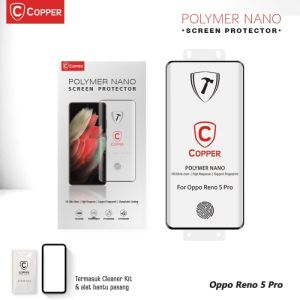 Anti Gores Elastis Polymer Nano Untuk Oppo Reno 5 Pro ( Brand: COPPERINDO )
