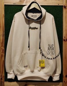 hoodie pria bandung Sweater Hoodie Pria Terbaru Kekinian KREM CREAM GOOD VIBES SIZE JUMBO M L XL XXL Murah Berkualitas Bahan Cotton Taiwan SUITER Tebal WARNA HITAM Dan Lembut Keren Termurah Distro COD Bisa Bayar Ditempat terlaris