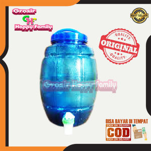 Galon Kran 6 Liter TEBAL Motif Granat / Galon Air Minum/dispenser BIRU BY GROSIR HAPPY FAMILY