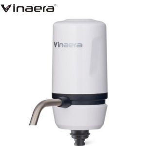 VINAERA MV63 Portable Electric Wine Aerator with Storage Box One Touch Aeration Wine Decanter Travel Version - WHITE