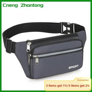 Cneng Fashion Men Women Waist Bag Casual Fanny Pack Purse Large Phone Belt Bag Pouch Outdoor Travel Phone Bag Banana Hip Bags