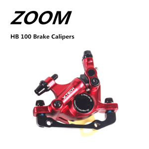 Zoom xtech HB100 MTB phía trước và thủy lực phía sau Cáp phanh đĩa calipers dòng gydraulic kẹp 120/140/160/180 mét MT200 M315