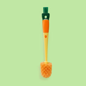 【On Sale】4 in 1 Cleaning Cup Brush Detachable Long Handle Multi-function Scrubber Wall Suction Glass