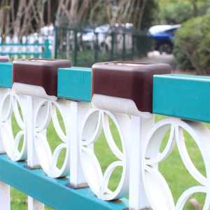 COD KIRIM CEPAT YANKE Lampu Taman Hias Pagar Balustrade Light Solar IP65 RGB 4 PCS YA80 / lampu taman outdoor anti air tenaga surya tempel tembok / lampu hias teras depan rumah minimalis tempel mewah / lampu hias led dinding solar waterproof tenaga surya