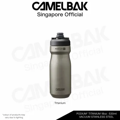 Camelbak Podium Titanium 18oz Insulated Bike Bottle 530ML