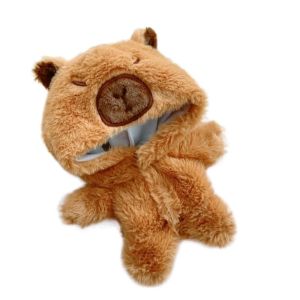 DEQIX Dress Up 20cm Cotton Doll Clothes Onesuit Capybara Jumpsuit Star Doll Jumpsuit Doll Cross-Dressing Cartoon No Attributes Dolls Clothes 20cm Cotton Doll