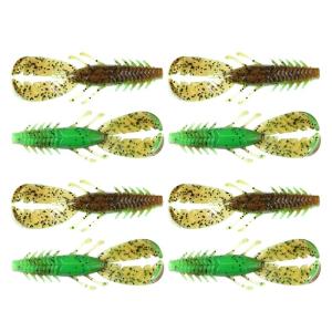 Shrimp Soft Baits Crawfish Lures for Trout Artificial Fishing Baits Lure Fishing Accessories 7.5cm 3.7g Swimbait