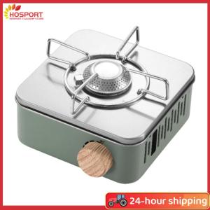 【HOSPORT】Camping Cassette Stove with Storage Bag Lightweight Portable Gas Burner for Outdoor Cooking and Hiking Trips