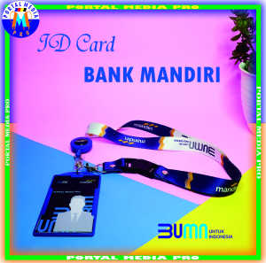 Lanyard idcard bank mandiri BUMN