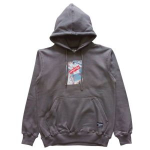 ANYWAY JUMPER HOODIE "ANIME" GREY 048