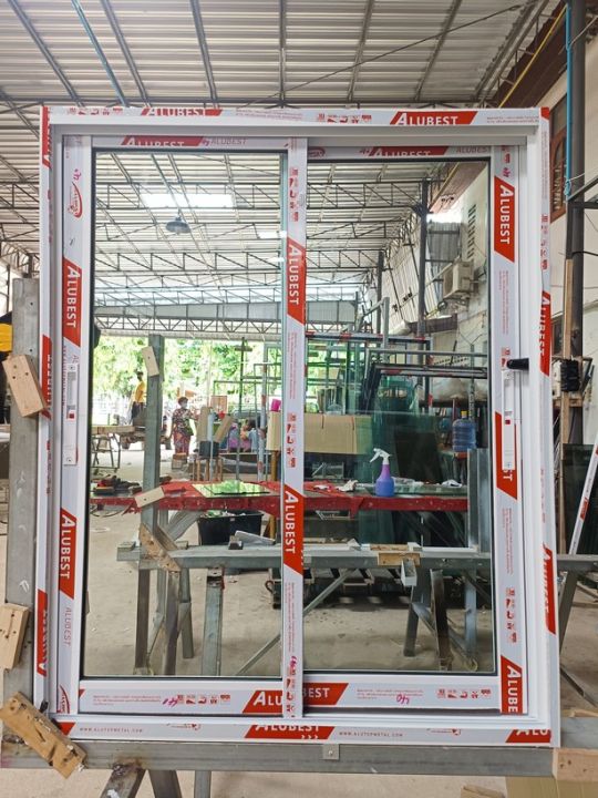 🏡90x110หน้าต่างบานเลื่อนอลูมิเนียม 🏡พร้อมส่ง🚚ค่าส่งถูก🏡,คุ้มค่าคุ้มราคา ...