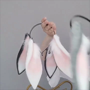 Furry Hare Cosplay Party Anime COSPLAY Halloween Cartoon Role Playing Props Prom Party Role Playing